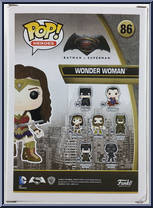 Wonder Woman (Sepia) from Batman - Batman v Superman Pop! manufactured by Funko [Back]