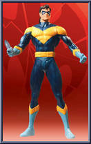Nightwing from Batman - Knightfall - Basic Series manufactured by DC Direct [Loose]