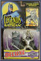 Batman (Silver Knight) from Batman - Legends of - Series 2 - Deluxe Figures manufactured by Kenner [Front]