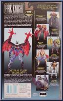 Batman (Neural Claw) from Batman - Legends of the Dark Knight - Series 1 manufactured by Kenner [Back]