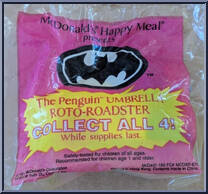 Penguin Umbrella Roto-Roadster from Batman - Batman Returns manufactured by McDonald's [Front]