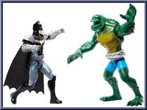 Batman vs Killer Croc from Batman Missions - Box Sets manufactured by Mattel [Loose]