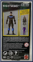 Nightwing from Batman Missions - Boxed manufactured by Mattel [Back]