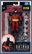 Batman (Red) (Platinum Edition) from Batman - New Adventures - Basic Series manufactured by McFarlane [Front]