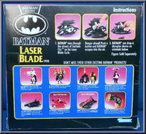 Laser Blade from Batman Returns - Vehicles manufactured by Kenner [Back]
