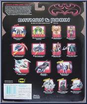 Robin (Aerial Defender) from Batman & Robin - Deluxe Figures manufactured by Kenner [Back]