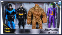 Nightwing / Batman / Clayface / The Joker from Batman - 12" Scale manufactured by Spinmaster [Front]