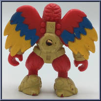 Rainbow Samu from Battle Beasts - Laser Beasts manufactured by Hasbro [Loose]