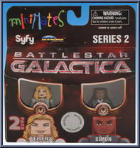 Ellen / Simon from Battlestar Galactica - Minimates - Toys R Us - Wave 2 manufactured by Diamond Select [Front]