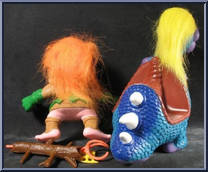Trollasaurus from Battle Trolls - Basic Series manufactured by Hasbro [Loose]