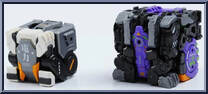 Acid Ghost & Lithiumon from BeastBOX - Sets manufactured by 52Toys [Loose]