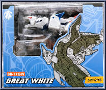 Great White from BeastBOX - Basic Series manufactured by 52Toys [Front]