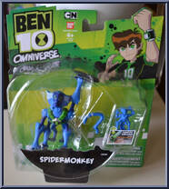 Spidermonkey from Ben 10 Omniverse - 4" Scale manufactured by Bandai [Front]