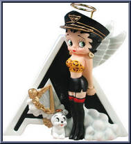 Betty Boop A from Betty Boop Alphabet - Basic Series manufactured by Westland [Loose]