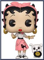 Sock Hop Betty Boop & Pudgy Action Figure