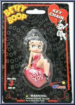 Betty Boop (I Love You) from Betty Boop - Keychains manufactured by NJ Croce [Front]