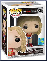 Penny as Wonder Woman from Big Bang Theory - Pop! Vinyl Figures manufactured by Funko [Front]