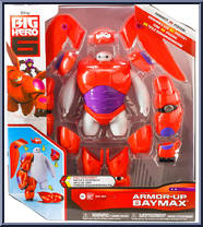 Baymax (Armored Up) from Big Hero 6 - Deluxe Figures manufactured by Bandai [Front]