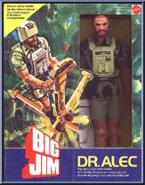 Dr Alec from Big Jim - In the Future Figures manufactured by Mattel [Front]