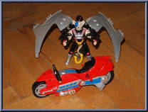 Star-Blastin' Vinnie from Biker Mice From Mars - Astro Bro's manufactured by Galoob [Loose]