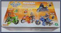 Modo from Biker Mice From Mars - Motorbike with Action Figure manufactured by Giochi Preziosi [Back]