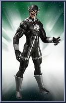 Black Flash (Black Lantern) from Blackest Night - Series 8 manufactured by DC Direct [Loose]