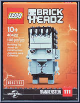 Frankenstein #111 from BrickHeadz - Universal Monsters manufactured by Lego [Front]