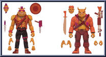 Bebop / Rocksteady (Arcade Flashing) from Bst Axn - Teenage Mutant Ninja Turtles manufactured by Loyal Subjects [Loose]