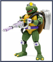 Slash (Glow in the Dark) from Bst Axn - Teenage Mutant Ninja Turtles manufactured by Loyal Subjects [Loose]