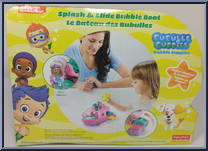 Splash & Slide Bubble Boat from Bubble Guppies - Basic Series manufactured by Fisher-Price [Back]