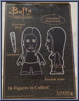 Spike (Vampire) from Buffy the Vampire Slayer - Blind Boxed manufactured by Titan Merchandise [Back]