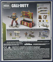 Armored Division Weapon Crate from Call of Duty - Box Sets manufactured by Mega Bloks [Back]