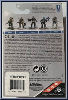 Captain Price from Call of Duty - Series 1 manufactured by Mega Bloks [Back]