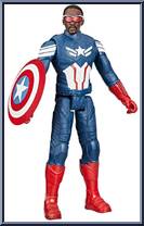 Captain America from Captain America - Brave New World - Titan Hero Series manufactured by Hasbro [Loose]