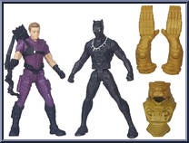 Hawkeye vs. Black Panther Action Figure