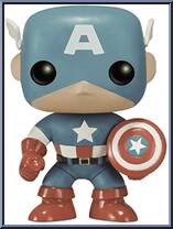 Captain America (Photon Shield) (Sepia) from Captain America - Captain America 75th Pop! manufactured by Funko [Loose]