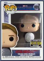 Captain America (with Prototype Shield) from Captain America - Captain America First Avenger Pop! manufactured by Funko [Front]