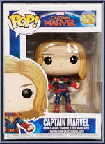 Captain Marvel (No Helmet) from Captain Marvel - Pop! Vinyl Figures manufactured by Funko [Front]