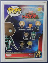 Korath from Captain Marvel - Pop! Vinyl Figures manufactured by Funko [Back]