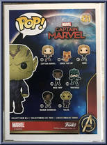 Talos from Captain Marvel - Pop! Vinyl Figures manufactured by Funko [Back]