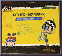 Dexter & Mandark from Cartoon Network - Wacky Wobblers manufactured by Funko [Back]