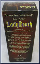Lady Death (Bronze Age) (Boxed) from Chaos! Comics - Exclusives manufactured by Moore [Back]