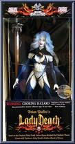 Lady Death (Royal) from Chaos! Comics - 12" Scale manufactured by Moore [Front]