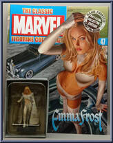 Emma Frost from Classic Marvel Figurine Collection - Basic Series manufactured by Eaglemoss [Front]