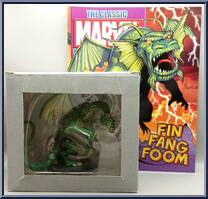 Fin Fang Foom from Classic Marvel Figurine Collection - Mega Special manufactured by Eaglemoss [Front]