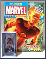 Human Torch from Classic Marvel Figurine Collection - Basic Series manufactured by Eaglemoss [Front]
