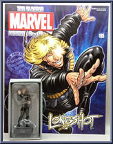 Longshot from Classic Marvel Figurine Collection - Basic Series manufactured by Eaglemoss [Front]