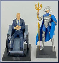 Professor X / Lilandra from Classic Marvel Figurine Collection - Special manufactured by Eaglemoss [Loose]