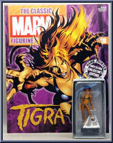 Tigra from Classic Marvel Figurine Collection - Basic Series manufactured by Eaglemoss [Front]