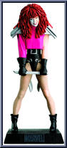 Typhoid Mary from Classic Marvel Figurine Collection - Basic Series manufactured by Eaglemoss [Loose]
